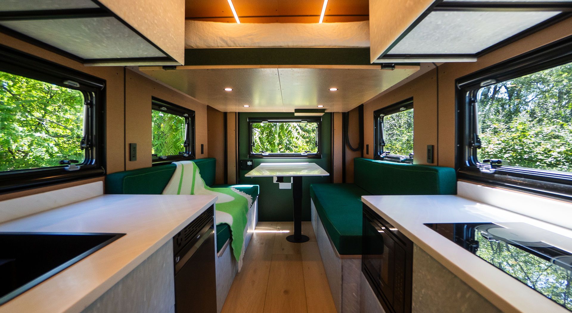 Camper interior view 1